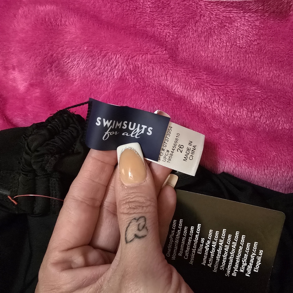 Swimsuits For All Elegant Black Swimwear